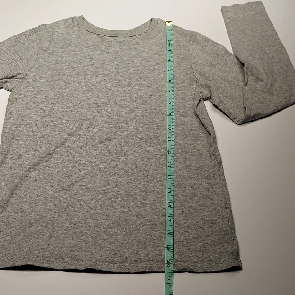 Land's End Gray T-Shirt M/M  10/12yrs